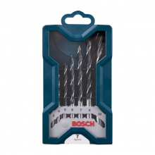 博世（BOSCH）7支Mini圆柄木工钻头套装（7件套）（3/4/5/6/7/8/10mm）
