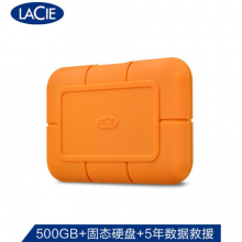 LaCie 500GB Type-C/USB3.1 Gen2 移動固態(tài)硬盤（PSSD） Rugged SSD 高速讀寫 便攜三防 希捷高端品牌