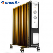 格力（GREE）取暖器/电暖器/电暖气片家用 13片家用省电速热电热油汀NDY13-X6026a