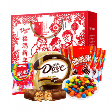 德芙巧克力礼盒 福满新年1189g 春节送礼年货礼盒