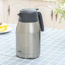 膳魔师（THERMOS）保温壶家用真空不锈钢水壶保温瓶1500ml THS-1500 不锈钢色