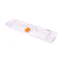 众叶 SOONye 切纸刀裁纸刀 a4相片手动小型裁纸机 照片裁纸神器迷你切纸机 卡片闸刀OT400 白色