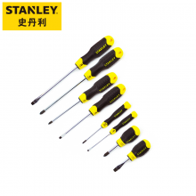 史丹利（Stanley）精密螺丝刀8件套装手动五金工具 铬钒钢胶柄磁性螺丝批防锈防腐STHT92004-8