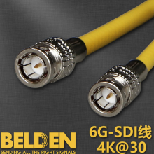 MSEER定制BELDEN美国百通6G-SDI线6GSDI兼容3G-SDI高清视频线 视频直播专用线 5米