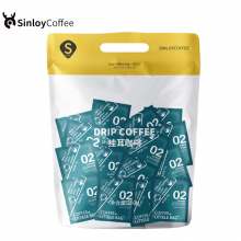 辛鹿/sinloy 挂耳咖啡 美式黑咖啡 蓝山风味均衡柔和 新鲜烘焙20杯 200g