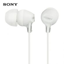 索尼（SONY） MDR-EX15LP 耳机入耳式有线手机通用电脑音乐耳塞  白色