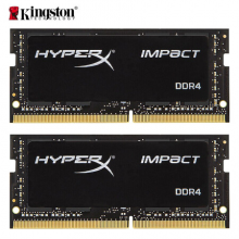 金士顿 (Kingston) 16GB(8G×2)套装 DDR4 2400 笔记本内存条 骇客神条 Impact系列