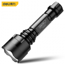 得力(deli) DL551103 强光远射手电筒可充电式 照明灯 3W LED  1只