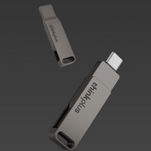 联想thinkplus USB-C&USB3.2双接口U盘 MU90 