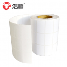 浩顺（Hysoon）铜版不干胶标签打印纸32mm×19.5mm×3000枚×3卷 条码标签纸