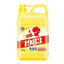 金鱼洗涤灵2kg 可直接接触食品 洗洁精 果蔬清洗剂