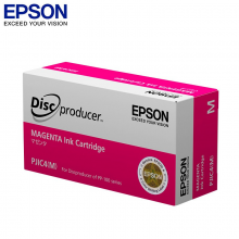 爱普生(EPSON)  PJIC4 洋红色墨盒  PP-100III光盘印刷刻录机