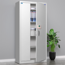 虎牌(TIGER)电子保密柜储物资料柜大型密码锁钢制保险柜通体文件柜 灰色