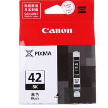 佳能（Canon） CLI-42BK 原装黑色墨盒 (适用机型PRO-100) 42 BK 黑色
