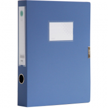 得力5623办公用品文件盒A4塑料档案盒 会计凭证资料盒文件收纳盒