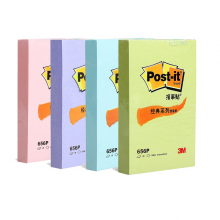 3M Post-it 656P经典系列报事贴 便利贴便条纸N次贴告示贴便签纸