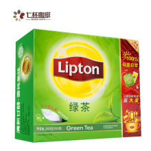 立顿绿茶2g*100包200g克袋装夏季茶饮冲泡方便
