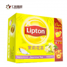 立顿茉莉花茶2g*100包200g克袋装夏季茶饮冲泡方便