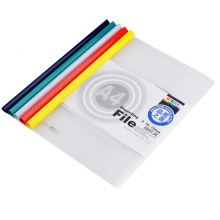  晨光（M-G）ADM94521 A4透明抽杆夹文件夹报告资料夹15mm