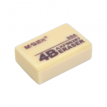 晨光文具橡皮擦铅笔擦4B橡皮 AXP96387黄 一块