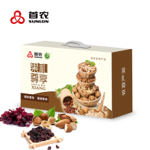 首农干果礼盒果礼尊享B款组合坚果大礼包春节年货礼品团购优惠