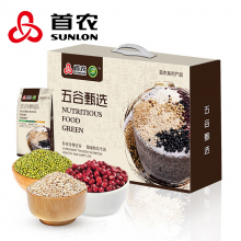 首农杂粮礼盒 黑米薏仁米五谷甄选3500g