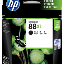 惠普HP 88XL C9396A高收益黑色原装墨盒