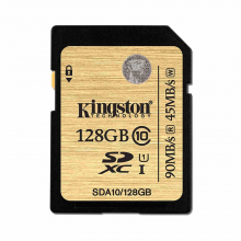 金士顿 SDA10/128GB SD卡 128G(单位：个) 土豪金