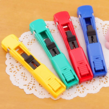 推夹器/简易装订机大号推钉器 颜色随机1个