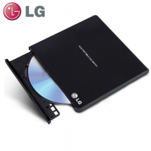 LG 8倍速USB2.0外置DVD光驱刻录机 黑色 GP65NB60