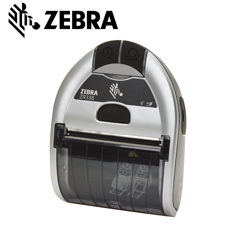 斑马（ZEBRA） ZR338小票打印机蓝牙无线移动收据便携式标签打印机
