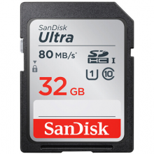 闪迪（SanDisk）32GB 读速80MB/s 至尊高速SDHC UHS-I存储卡 Class10