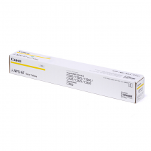 佳能 NPG-67 Toner Yellow 原装墨粉  (单位：支) 黄