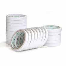 得力(deli)12mm*10y(9.1米)棉纸双面胶带 24卷/袋装 30401