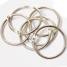 活页记事本书圈 金属卡片圈钥匙圈 书环装订大铁圈