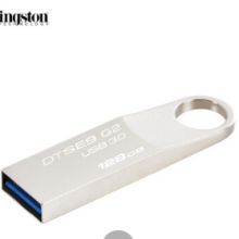 金士顿128GB USB3.0 U盘 DTSE9G2 银色