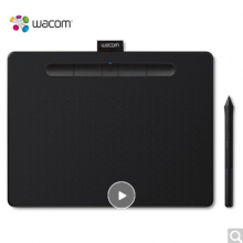 com 和冠 影拓intuos 进阶数位板 绘画板 手写板 绘图板 CTL-6100WL(中号)蓝牙