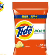 汰渍 Tide 净白去渍洗衣粉（柠檬清香）5kg/袋