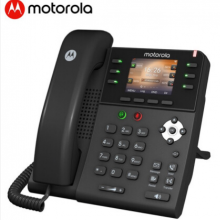 摩托罗拉(Motorola) 千兆SIP电话机座机彩屏 IP话机网络电话300IP-6P