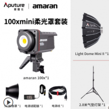 Aputure/爱图仕amaran 100x(Mini柔光罩双灯套装)