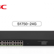 新华三（H3C）S1750-24G 24口千兆电接入弱管型企业级网络交换机 Vlan划分/Web管理