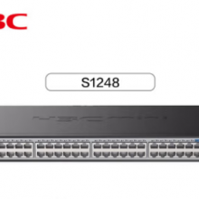 新华三（H3C）48口千兆非网管企业级网络交换机 机架式即插即用网线分流器 S1248