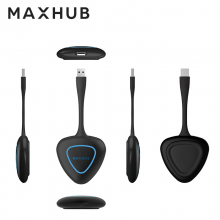 MAXHUB会议平板 SM01无线传屛器电脑投屏同屏器双向控制