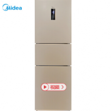 美的（Midea）冰箱三门 电冰箱 风冷无霜 冰箱 家用231升BCD-231WTM(E)阳光米