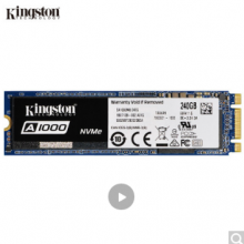 金士顿(Kingston) A1000系列 240G M.2 NVMe 固态硬盘