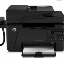 惠普（HP）LaserJet Pro MFP M128fp黑白激光一体机 打印复印扫描传真 电话手柄