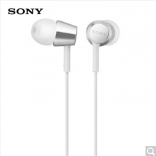 索尼（SONY）入耳式立体声通话耳机 白色