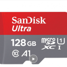闪迪（SanDisk）128GB TF（MicroSD）存储卡 U1 C10 A1 读速100MB/