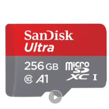闪迪（SanDisk）256GB TF（MicroSD）存储卡 U1 C10 A1  读速100MB