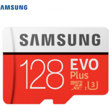 三星（SAMSUNG）128GB TF存储卡 读速100MB/s 写速90MB/s 支持4K高品质拍
